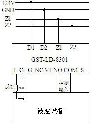 無源常閉檢線輸入